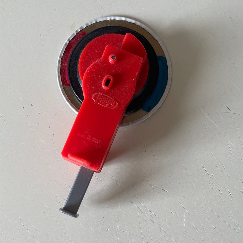 Colorful Toy Spinner with Red Handle - Picture 2 of 2